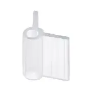 PE Grafting Clips 3.5mm for Garden Trellis Greenhouse Clear 25pcs