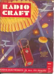 PULP: Radio Craft 3/1944-Hugo Gernsback-air battle cover ala Schonberg-WWII ...