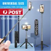 Portable Selfie Stick Tripod Bluetooth Remote Extendable For All Phones iPhone