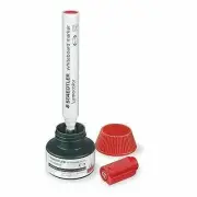 1 x Staedtler 351 Whiteboard Marker Ink Refill Station 20ml 488 51-2 Red Ink