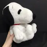 絕版收藏 SNOOPY 微笑坐姿玩偶 娃娃 史努比