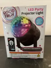 Disco Tech LED Party Projector Light Disco Ball Effect Remote Control New
