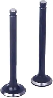 Intake & Exhaust Valves Set Fit for 139QMB 139QMA GY6 50cc 60cc 80cc 100cc Scooter Moped ATV Engine (69mm Valve Length)