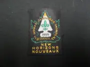 1955 World Jamboree Woven Pocket Patch J2