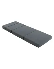 Foldable Foam Mattress in Grey