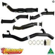 3" Full Exhaust For 79 Series Landcruiser VDJ79R My17 On Cat And Hotdog (for: Toyota)