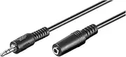 Goobay Headphone AUX Extension Cable 3-Pin 3.5mm Jack 5M for Stereo Headphones