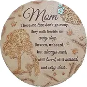 Mom Memorial Stone Daughter Loss of Mom, Mother Remembrance Stepping Stone Gift for Grieving Daughter, Sympathy Gift for Loss of Mom Garden Stone