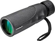 Barska Blackhawk Compact Waterproof Monocular with Wrist Strap for Birding, Hiking, Sports, Events, Concerts