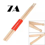 New A Pair Music Band Maple Wood Drum Sticks Drumsticks 7A