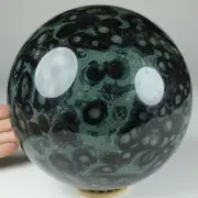 6.4" Kambaba Jasper Hand Carved Crystal Ball/Sphere, Crystal Healing