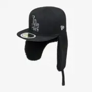 [Kids] New Era MLB LA Dodgers Dog Ear Size Cap 6 3/4 (53.9cm), Black