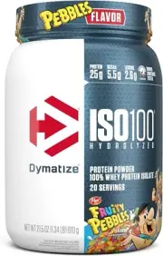 100 Hydrolyzed Whey Protein Isolate 20 Serves Fruity Pebbles 640 gram