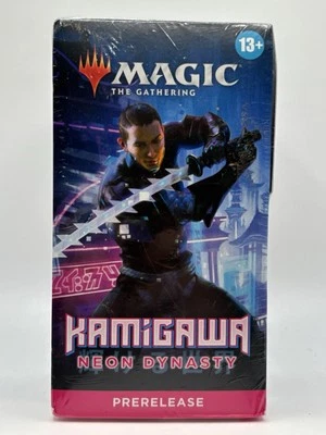 MTG Kamigawa: Neon Dynasty Prerelease Pack -SEALED - kit Magic The Gathering
