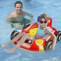 在飛比找蝦皮商城精選優惠-[免運保固]夏天兒童遊泳圈充氣船戲水玩具漂浮玩具噴水車打水仗