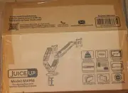 JUICEUP Dual Monitor Stand, Adjustable Gas Spring Arm, 15 -27 inch Screen MA956