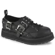 Demonia Valor-38 Gothic Punk Rock Oxford Style Platform Shoes