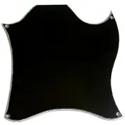 Custom For US Gibson SG Standard Blank Style Guitar Pickguard,5 Ply Black