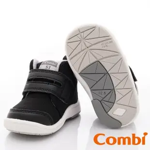 【Combi】櫻桃家-日本Combi童鞋- NICEWALK醫學級成長機能鞋(B2001BK黑-12.5-18.5cm)