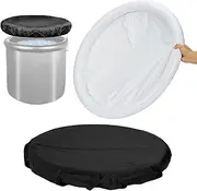 Ice Bath Tub Cover Thermal Plunge Pool Cover ＆ Dustproof Cold Bath Cover Portable Bathtub Cover Fit 29.5 Dia. Ice Bath Tub Cold Tub Ice Bath Cover Keep Bathtub Cold ＆ Clean Cover Only