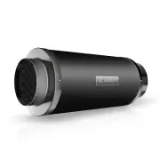 Duct Fan Silencer, 6” Noise Reduction Muffler for Hydroponics Grow Tent Systems