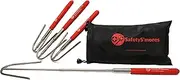 Safety S’Mores – Safest Smores Roasting Stick – Kid Friendly Campfires Skewers for Roasting Marshmallows and Hotdogs (4)