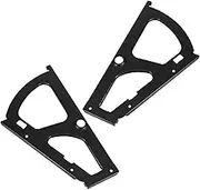 HOMOBABE 1pair Stainless Steel Frame Shoe Cabinet Mechanism for Hidden Storage Discreet Shoe Rack Parts for Home Office and Hotel Replacement Hinges for Easy Access
