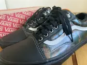 Vans Old Skool All Weather MTE Black Camo Faux Fur Men's New With Box