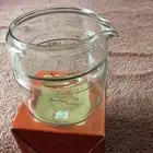 NOS Replacement Vintage Pyrex Flame Ware Glass Percolator 4-Cup 7754B Pot Only