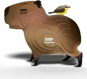 EUGY 120 Capybara 3D Puzzle - 27 Piece Eco-Friendly Educational Toy Puzzle for Boys, Girls & Kids Ages 6+