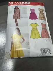 Simplicity New Look pattern 6262 Misses' Dresses size 10-22 uncut