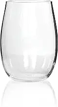 Campfire Tritan Stemless White Wine Glass, 443 ml Capacity (Pack of 2)
