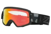 New VonZipper Beefy Zephyr Goggle, Black, Clear Orange Chrome Lens, One Size
