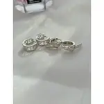 （925SILVER) SEP’ HEART RING EARRINGS (2TYPES)