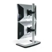 Atdec Visidec Focus Display Accessory Arm Dual Displays, Vertical Mount 24" - 32