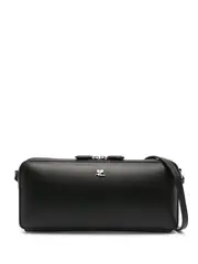 [courreges] Cloud Reflex 皮革長方形手提包