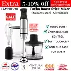 Kambrook Culinary Turbo Boost Stick Mixer Electric Hand Blender Chopper Whisker