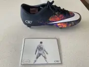 Cristiano Ronaldo Signed Nike Soccer Boot With COA