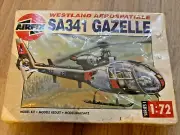 Airfix 1/72 SA341 Gazelle Westland Aerospatiale Series 1 Helicopter Sealed