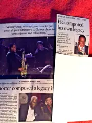 OBITUARY WAYNE SHORTER 1933 - 2023 JAZZ INNOVATOR COMPOSER SAXOPHONIST