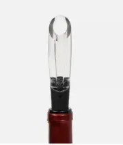 New Vinturi On-Bottle Wine Aerator for Red and White Wines Black