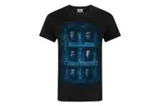 Game Of Thrones Official Mens Hall Of Face T-Shirt (Black) (S)
