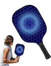 Pickle Balls Paddles - Fiberglass Honeycomb Core Pickle Ball Rackets,Sports Equipment with Sports Bag for Pros