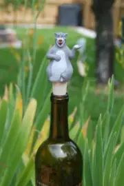 Baloo Wine Bottle Stopper Disney The Jungle Book Bear