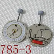 Ronda 785 3 Hands Quartz Watch Movement Swiss Parts Date At 3/6 Replacement