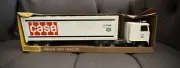 Vintage Ertl J I Case semi-truck and van trailer NIB tractor Tenneco