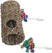 HANABASS 1 Set Bird Swing Hanging for Parakeet and Parrot Cage Accessory for Birds for Chewing and Adventuring Enhances Playtime and Decor