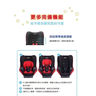 GRACO  MYRIDE 0-4歲嬰幼兒汽車安全座椅-出生坐到4歲，可後向乘坐，可前向乘坐，安全帶安裝使用