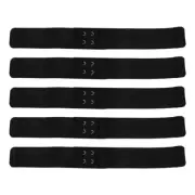 5 Pcs Underwear Button Extenders for Bras Brassiere Band Stretchy Strap