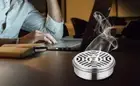 Mosquito Coil Holder Coil Incense Burner With Mesh Stand Camping With Hollow Lid